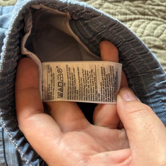 Banana Republic Women's Light Blue Shorts with drawstring size XS - Picture 5 of 8